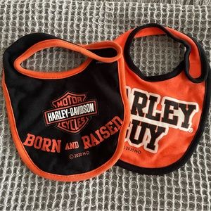 New Harley Davidson baby bib